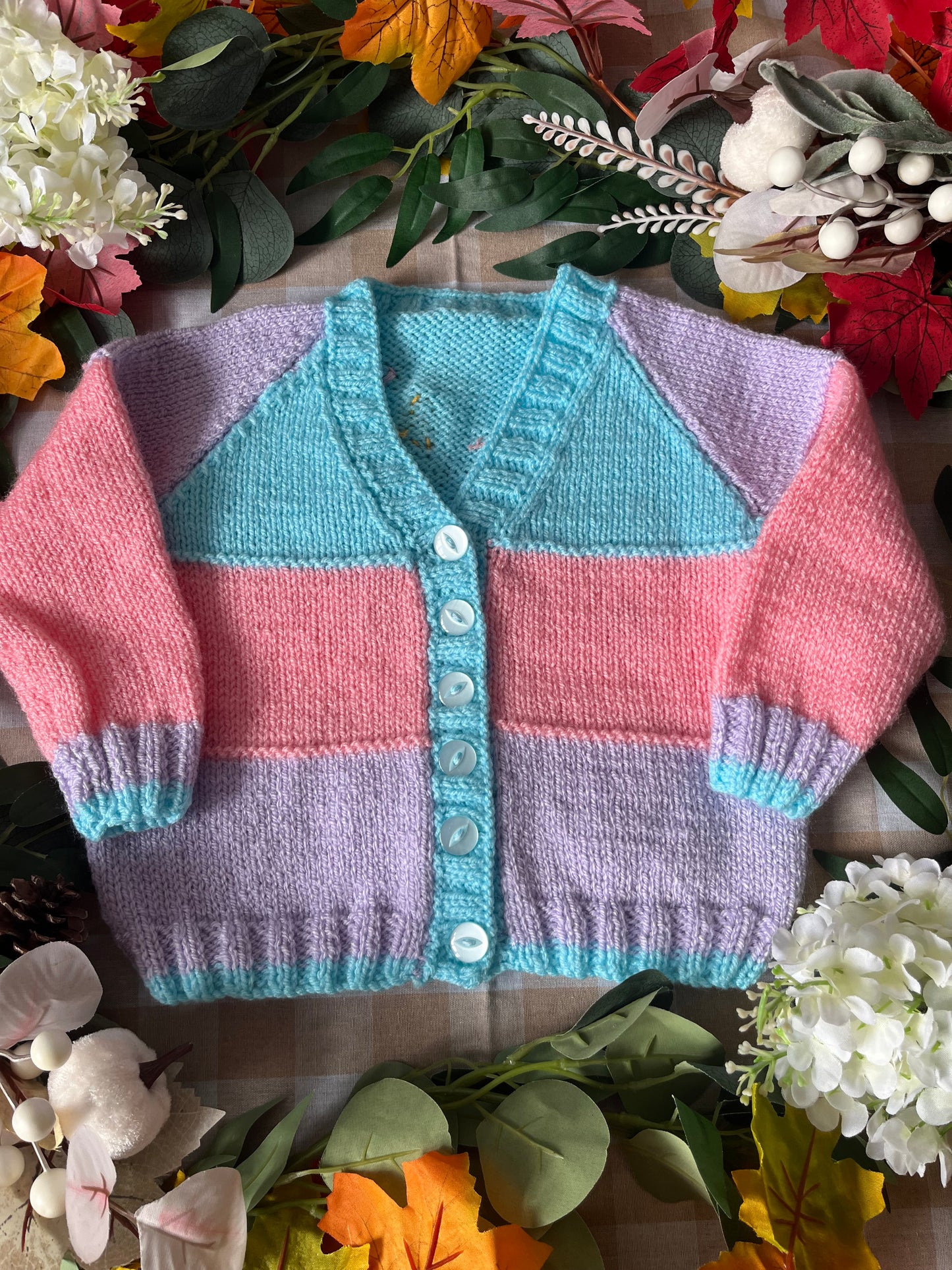 Size 1-2 Years, Pumpkin Fairy Cardigan