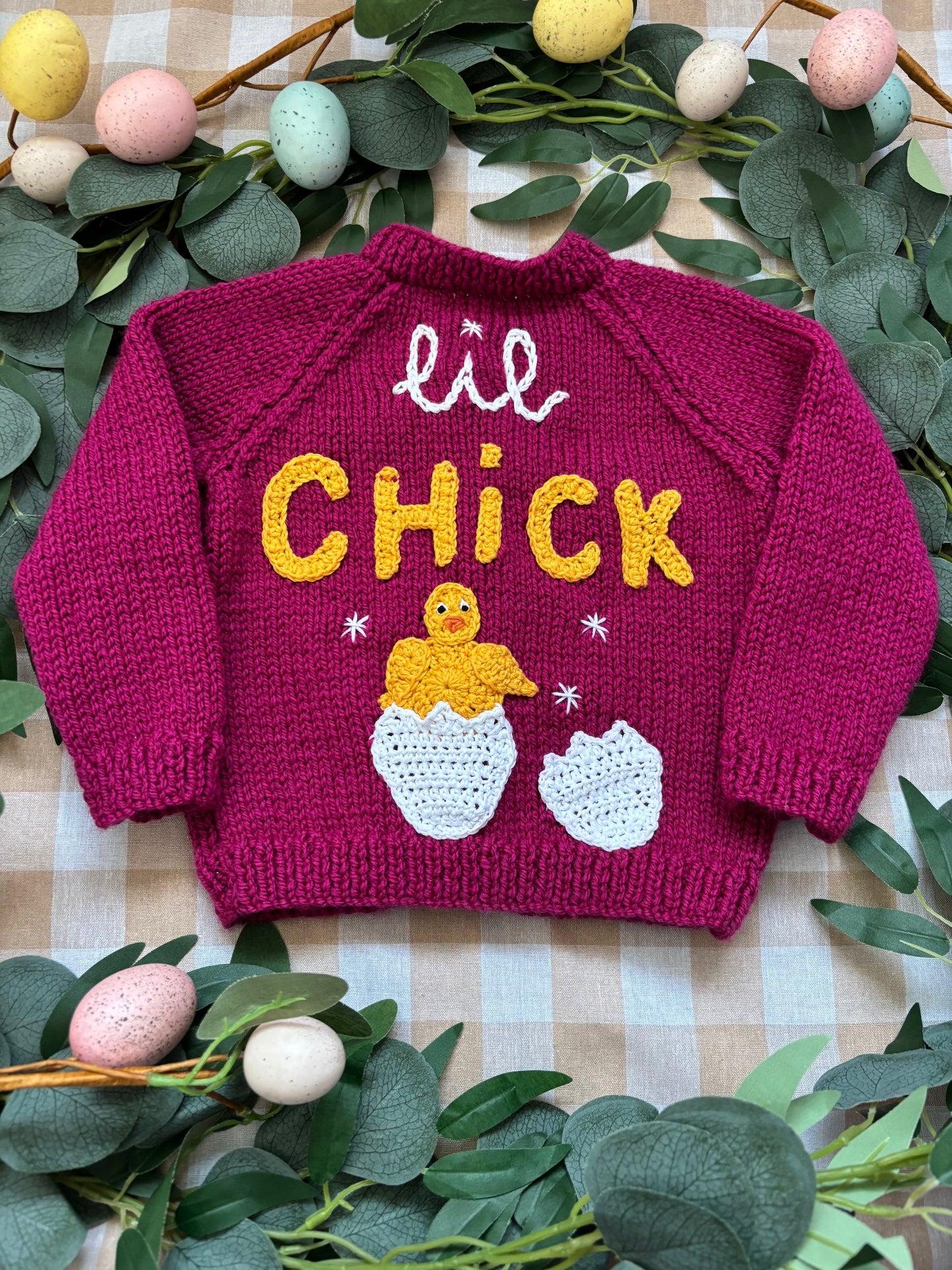 Size 12-18 Months, Lil Chick, Purple Cardi