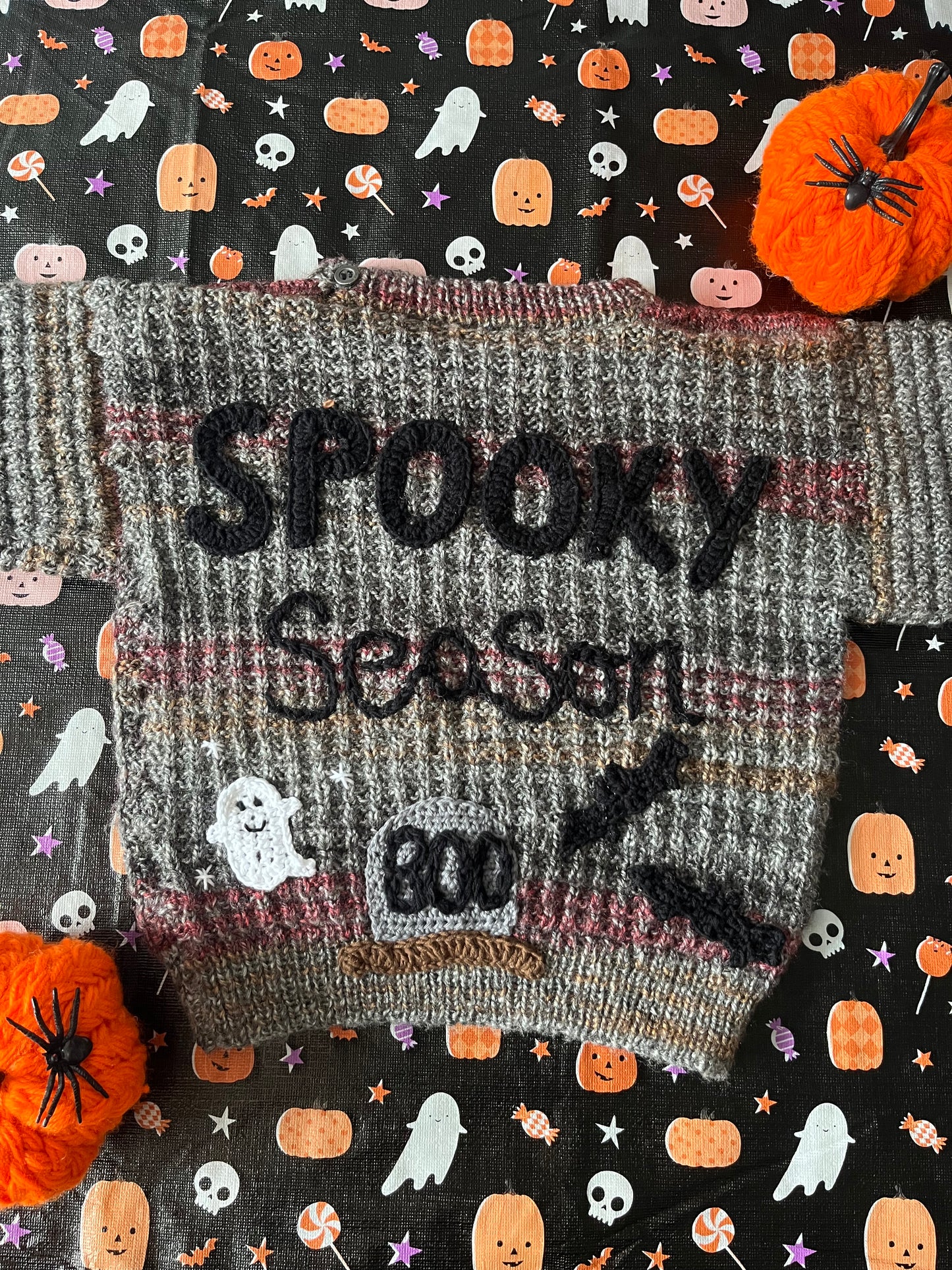 Size 2-3 Years, Spooky Season Jumper
