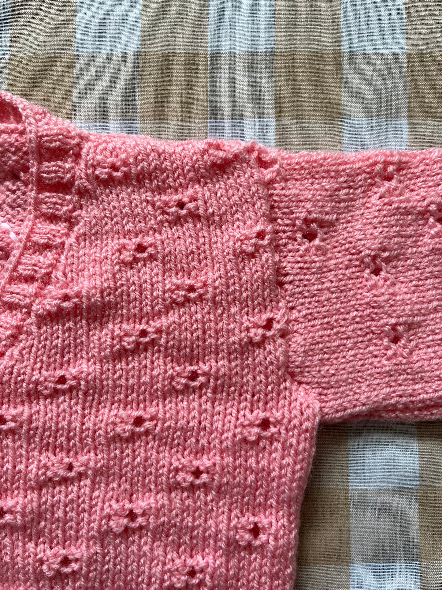 Size 1-2 Years, Pumpkin Spice, Pink Cardi, Please read description