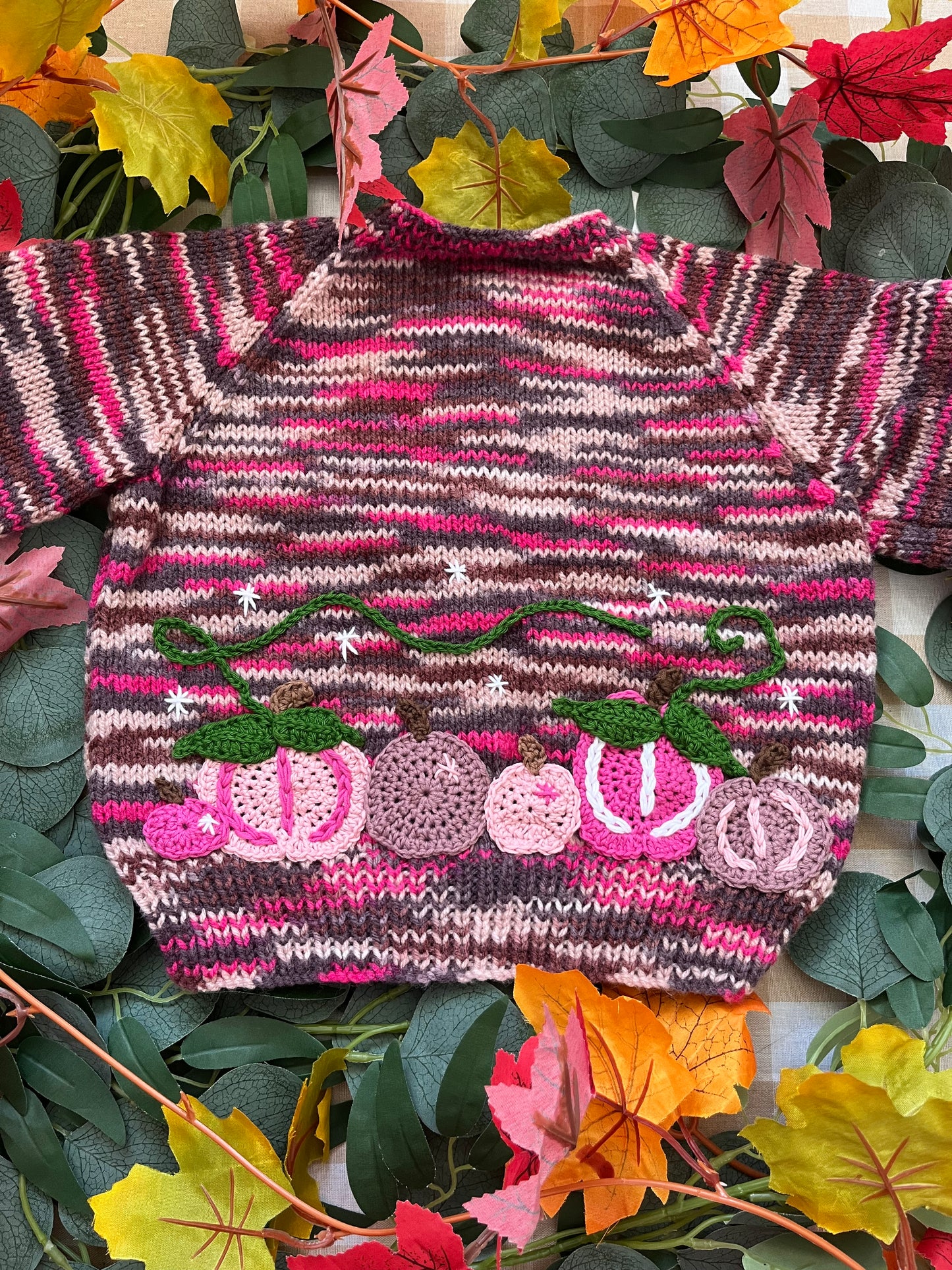 Personalise Me, Size 1-2 Years, Name Cardigan, Pink Pumpkin Patch Cardi