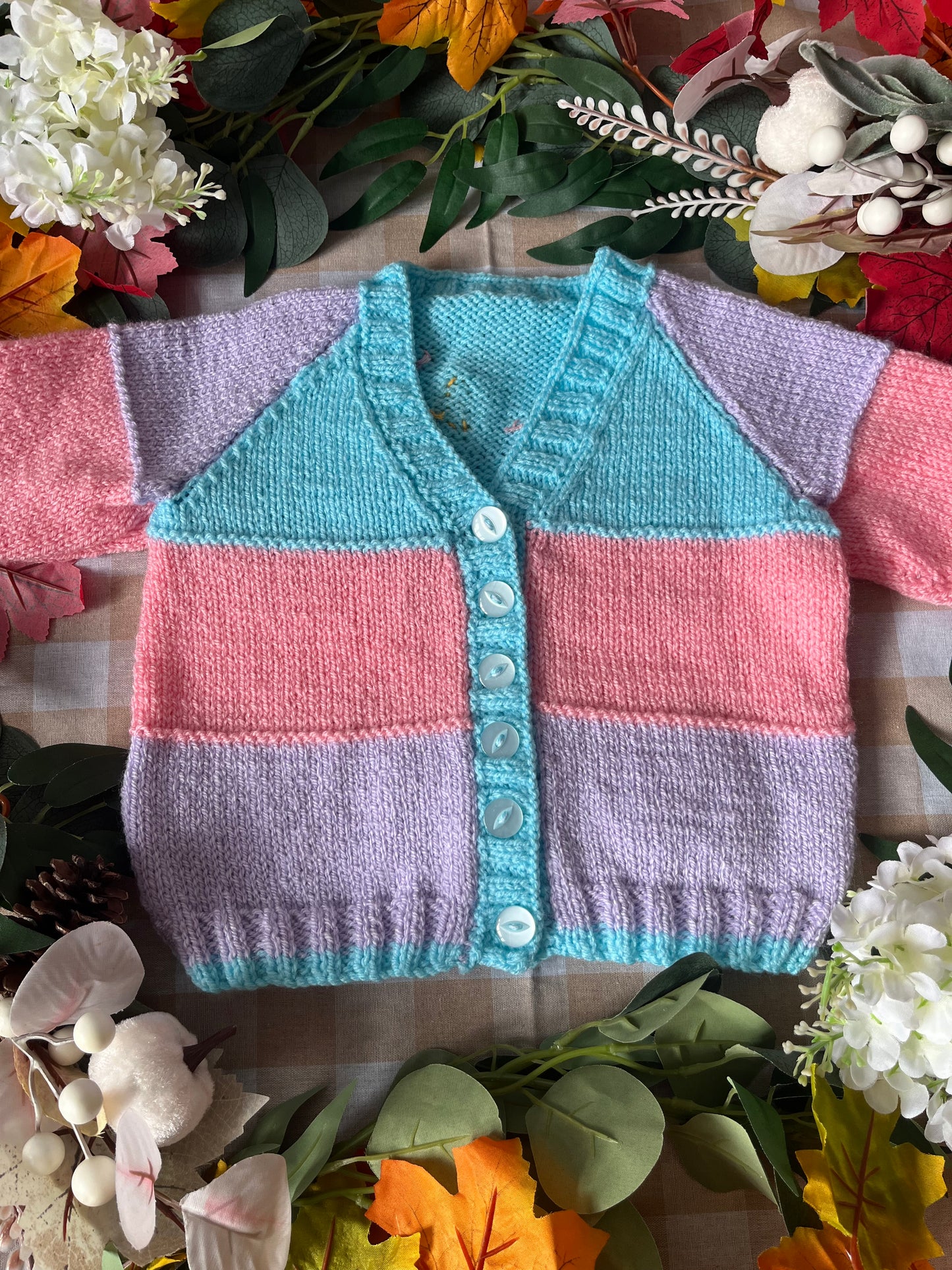 Size 1-2 Years, Pumpkin Fairy Cardigan