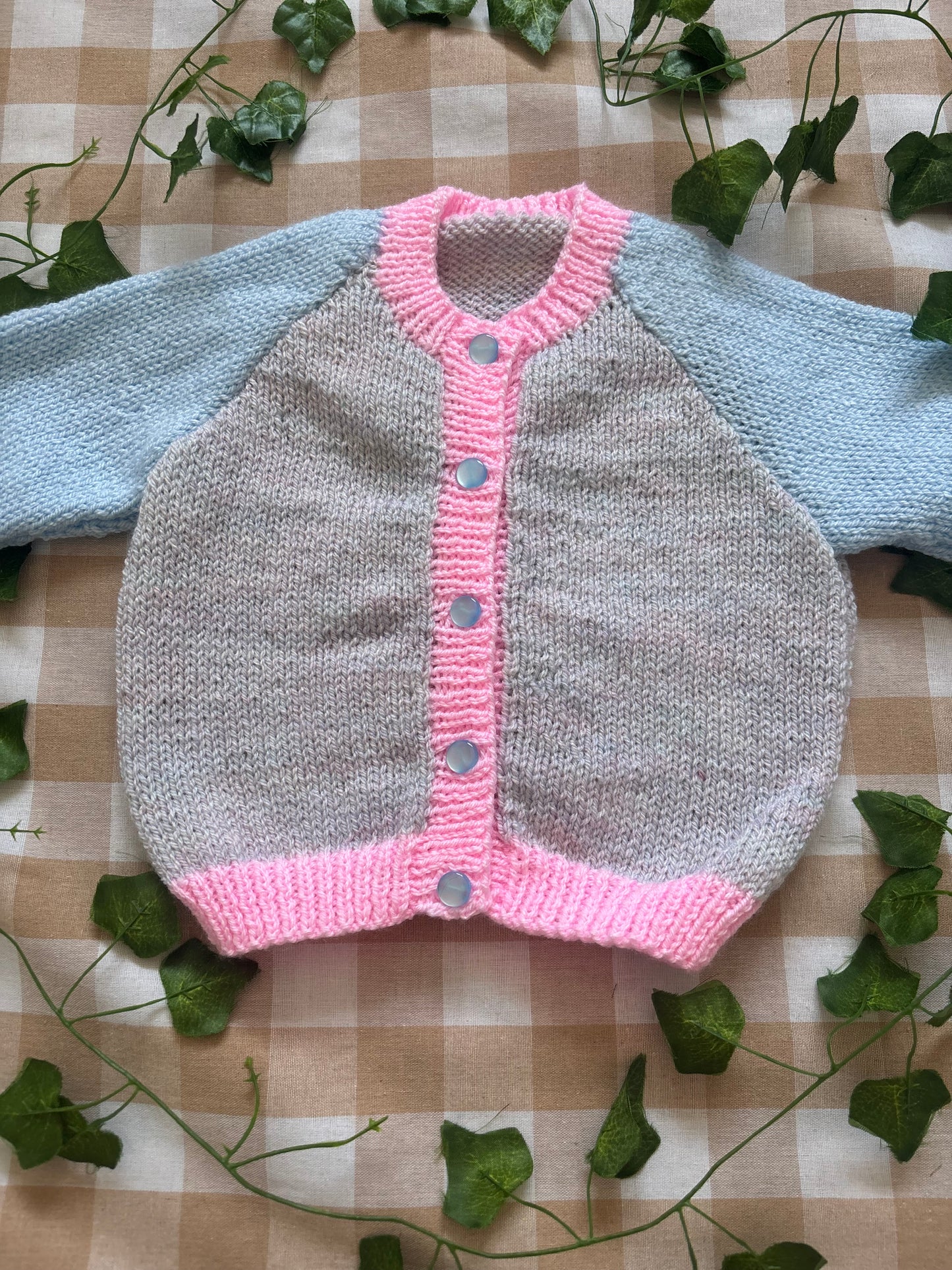 Size 6-9 Months, Seagull Pastel Cardi