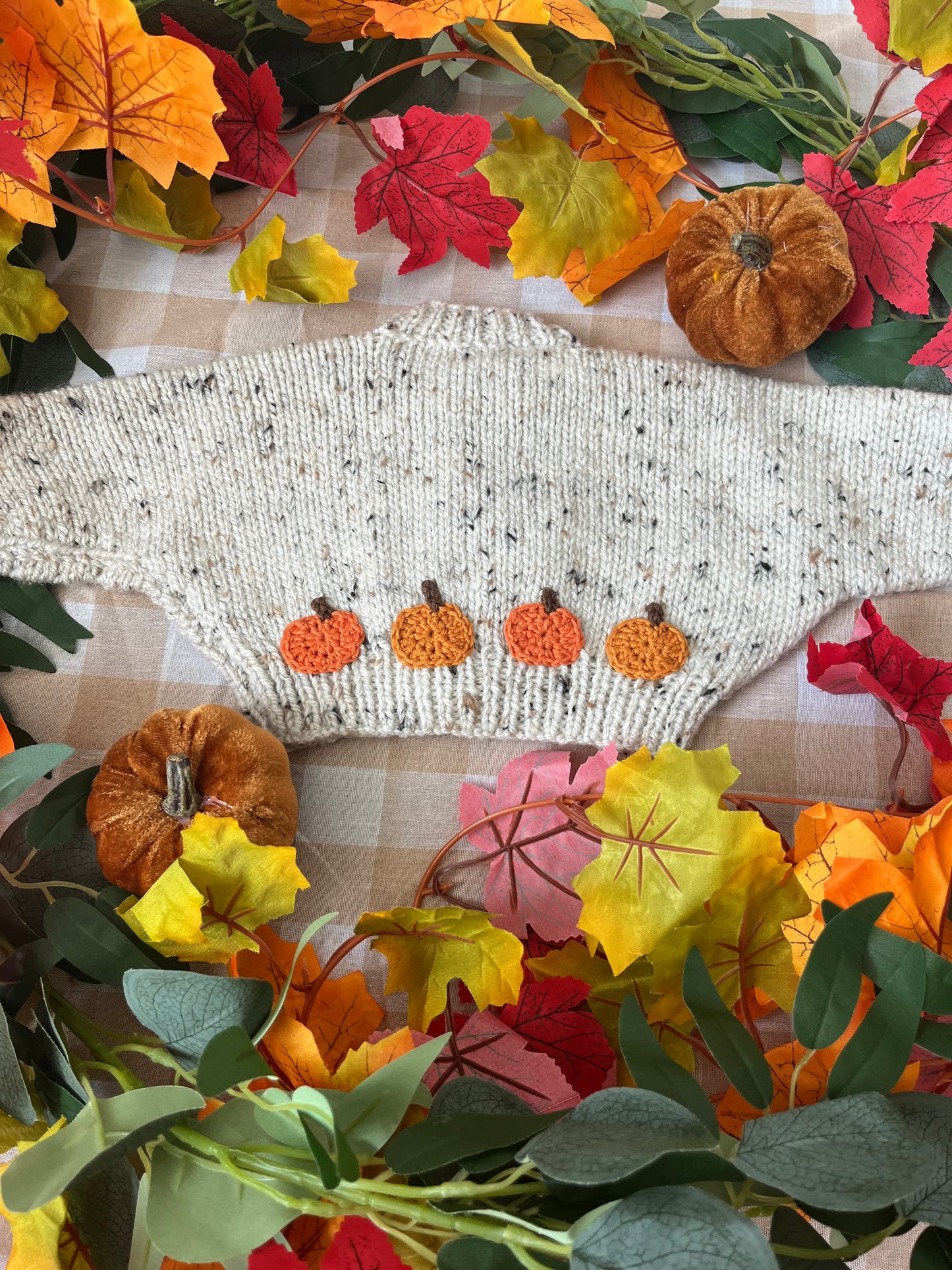 Personalise Me, Size 0-3 Months, Beige Pumpkin Name Cardigan