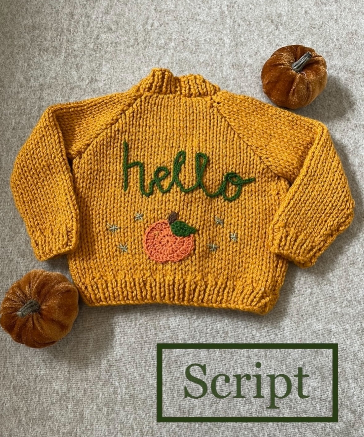 Personalise Me, Size 1-2 Years, sleeping Fox Cardi
