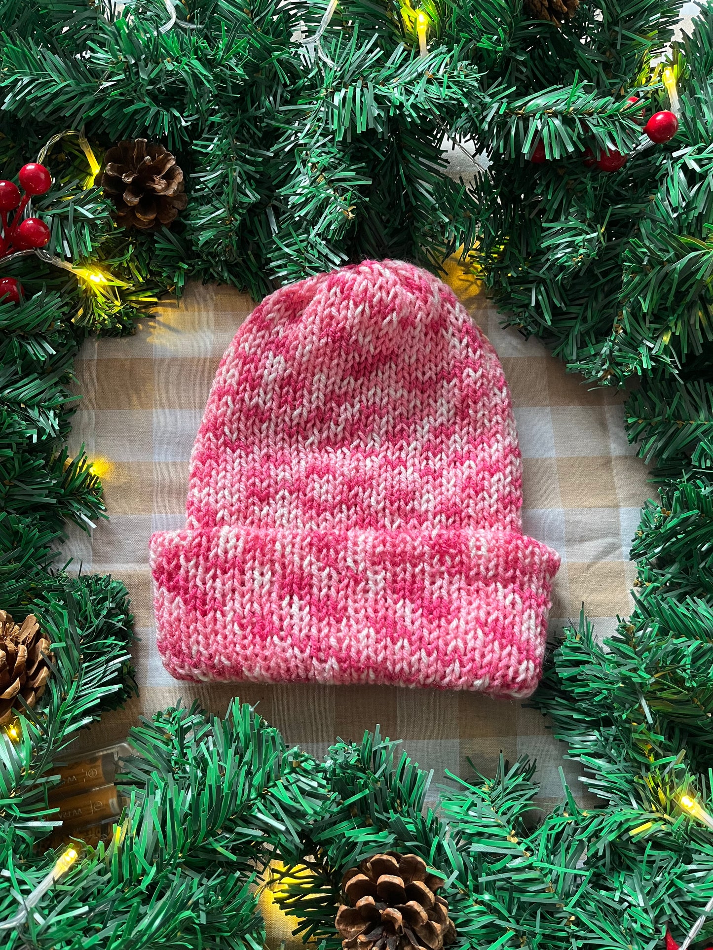Size 6-8 Years, Slouchy Fit Beanie, Santas Reindeer Hat