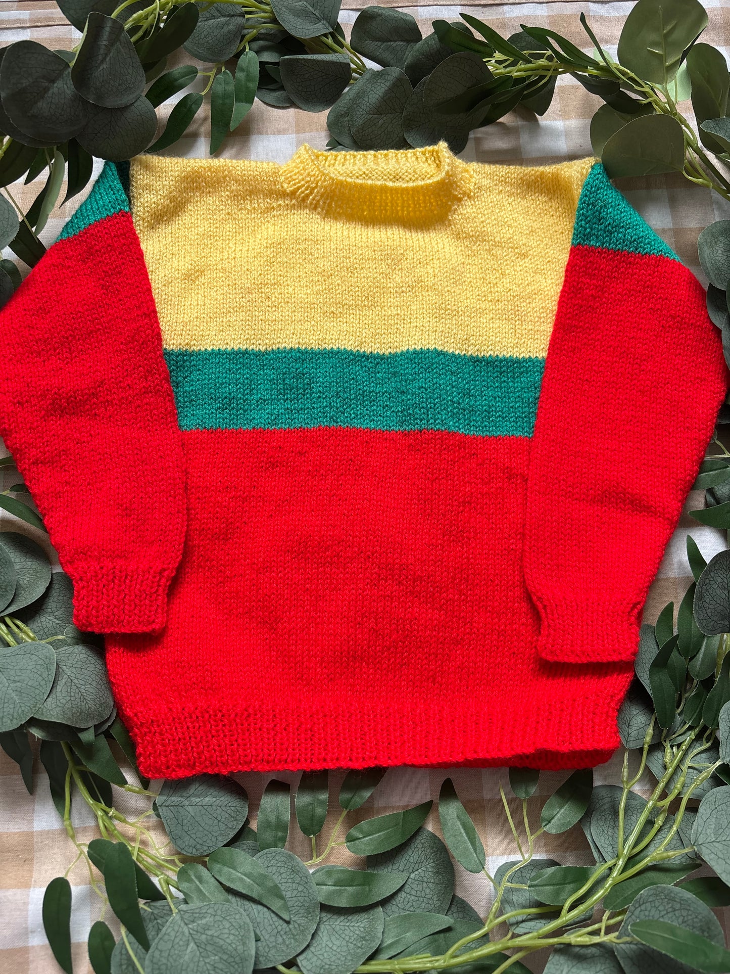 Size 3-5 Years, Rupert Inspired Jumper