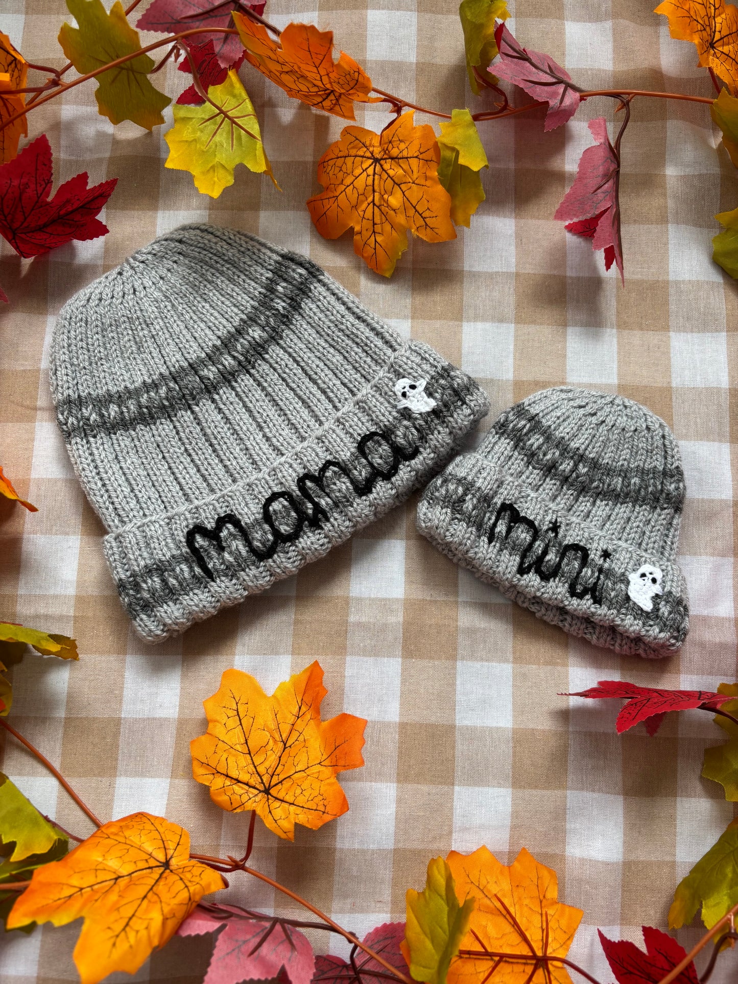 Mama & Mini Hat set, Ladies size small, Baby size 0-6 Months