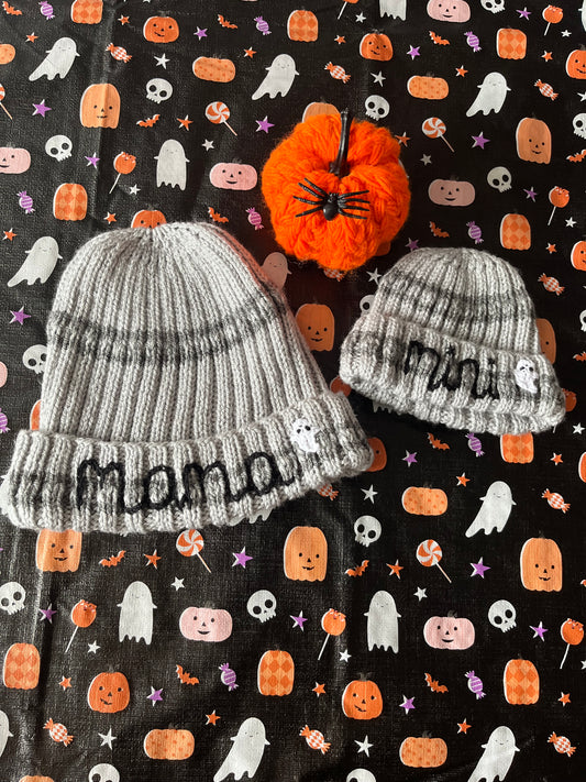Mama & Mini Hat set, Ladies size small, Baby size 0-6 Months