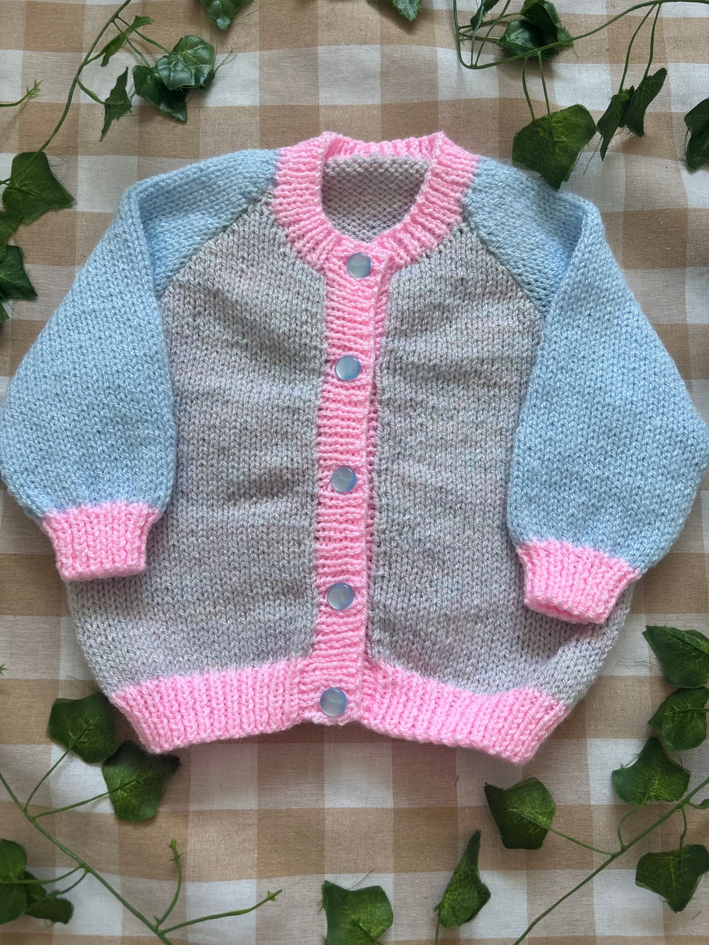 Size 6-9 Months, Seagull Pastel Cardi