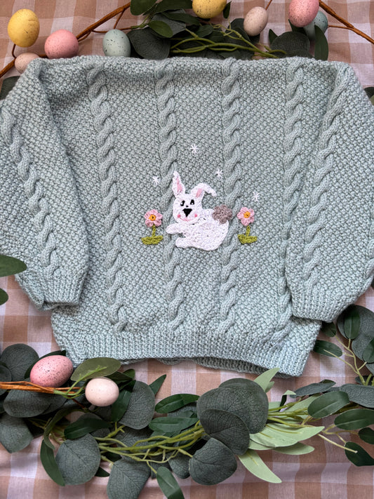 Size 4-6 years, Preloved blue cardi