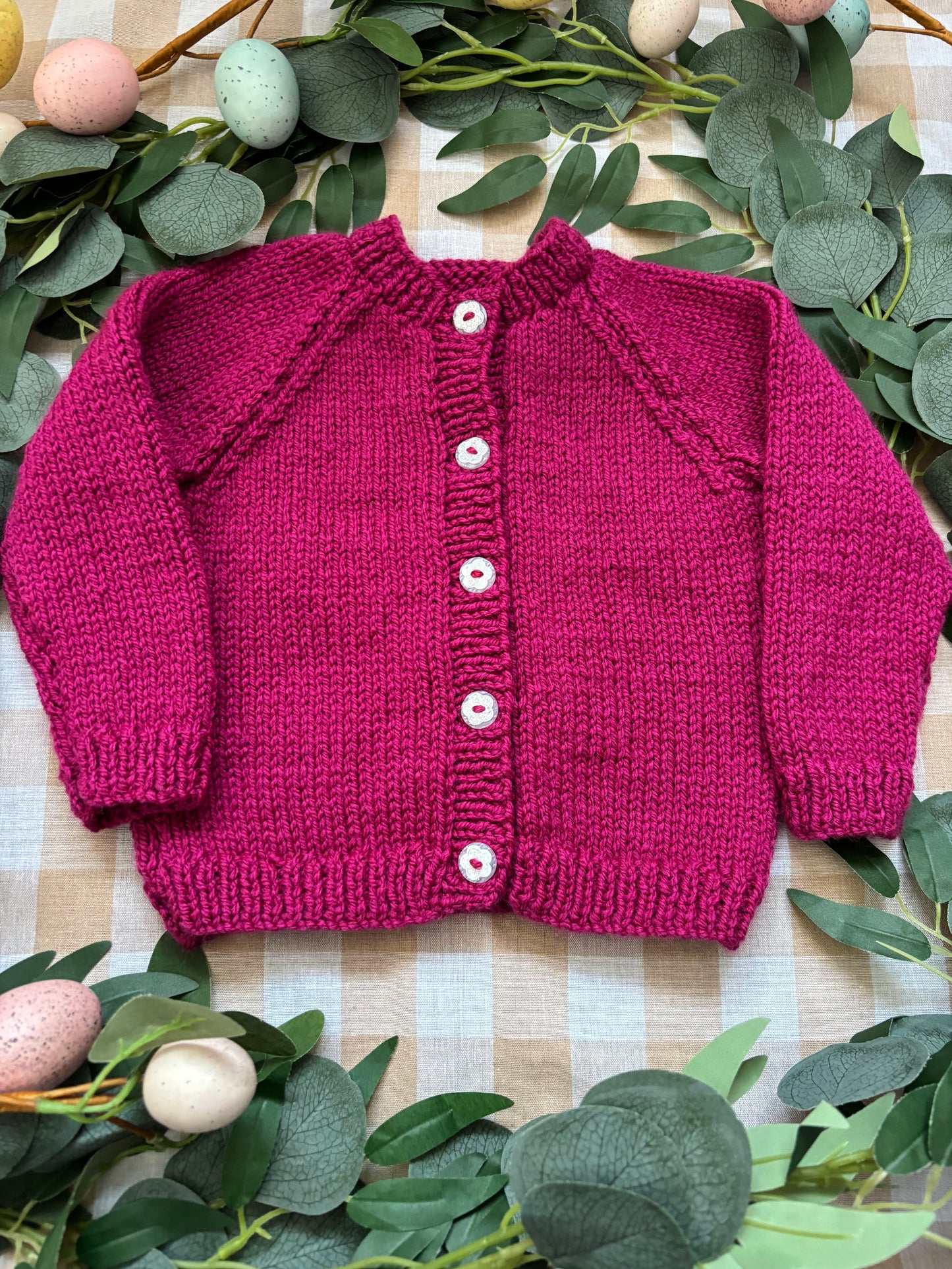 Size 12-18 Months, Lil Chick, Purple Cardi