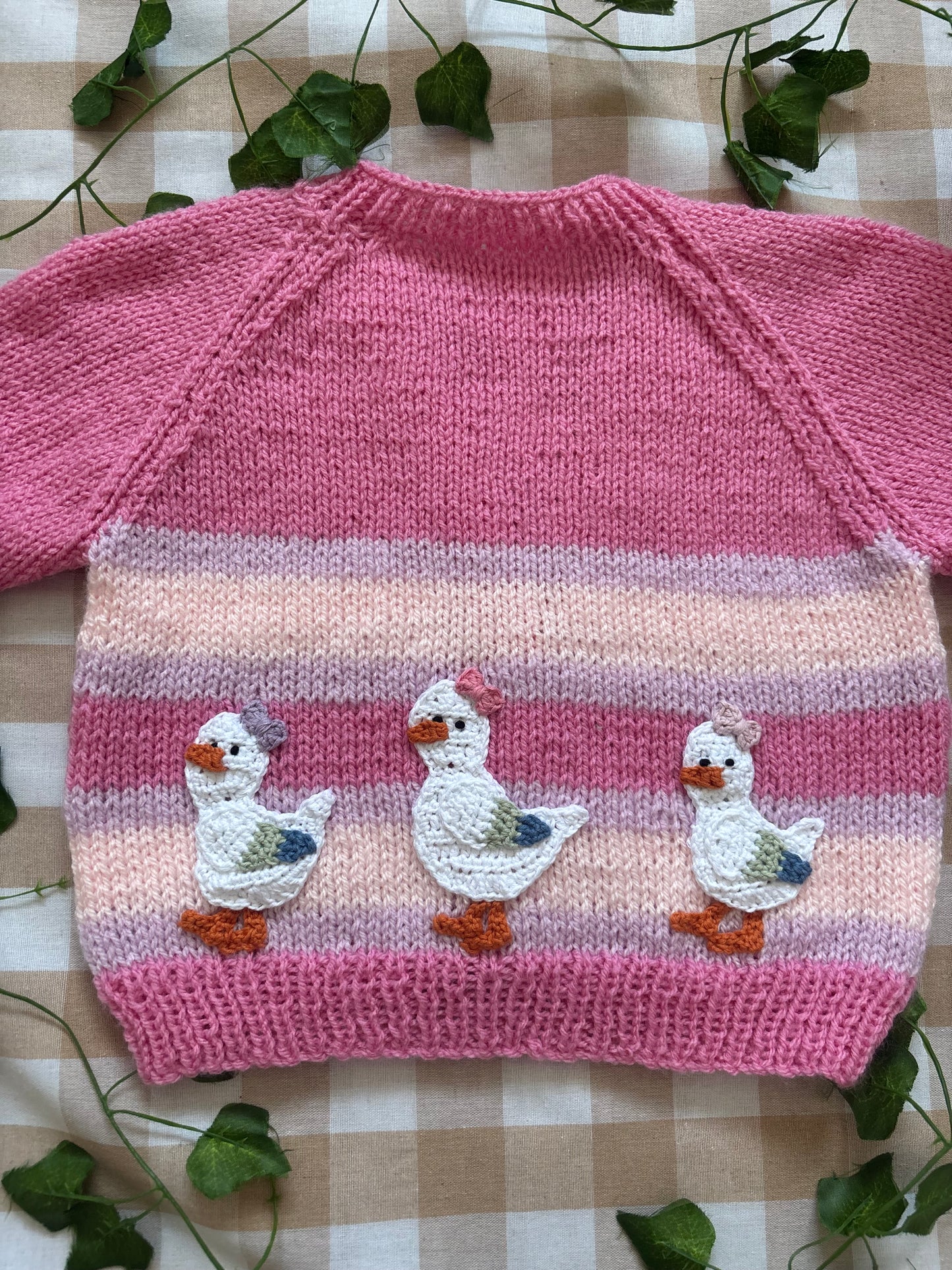 Personalise Me, Size 2-3 Years, Pink Seagull Name Cardi