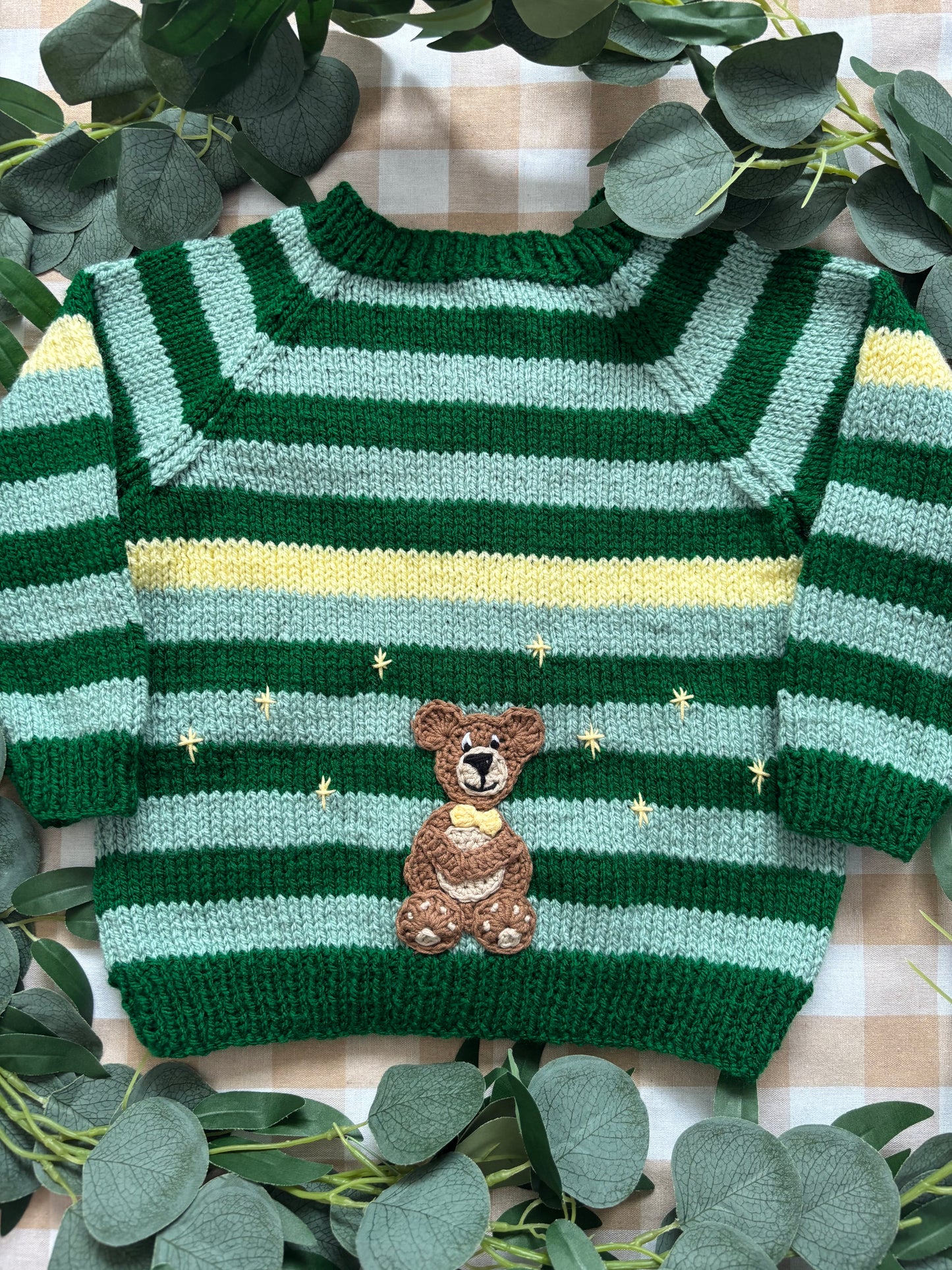 Personalise Me, Size 2-4 Years, Bear Name Cardi
