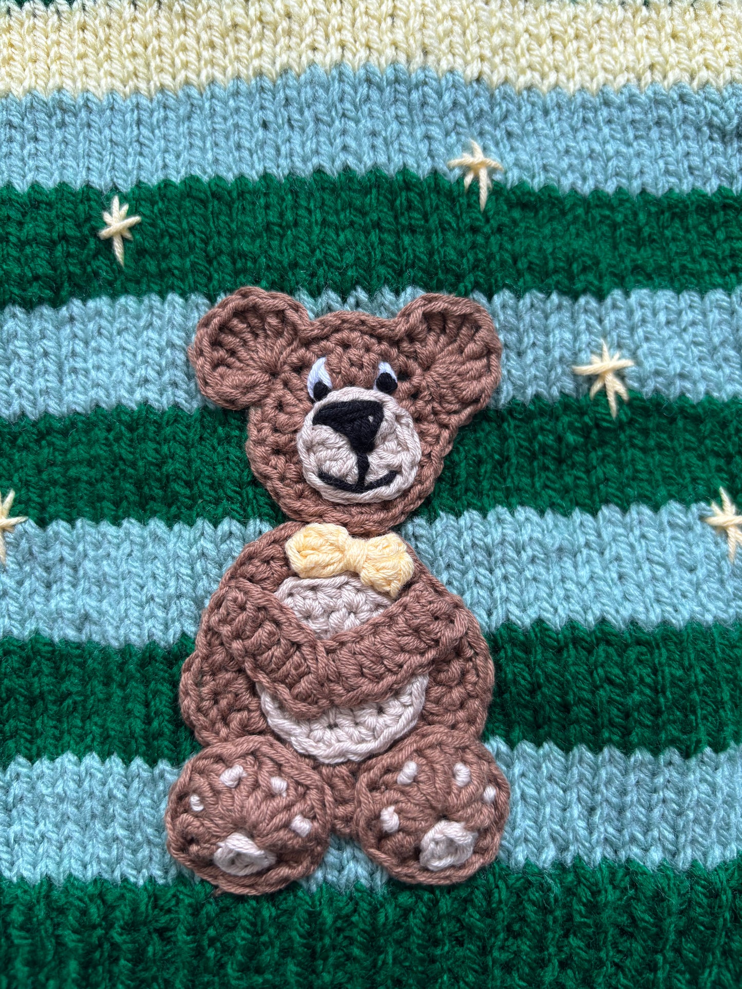 Personalise Me, Size 2-4 Years, Bear Name Cardi