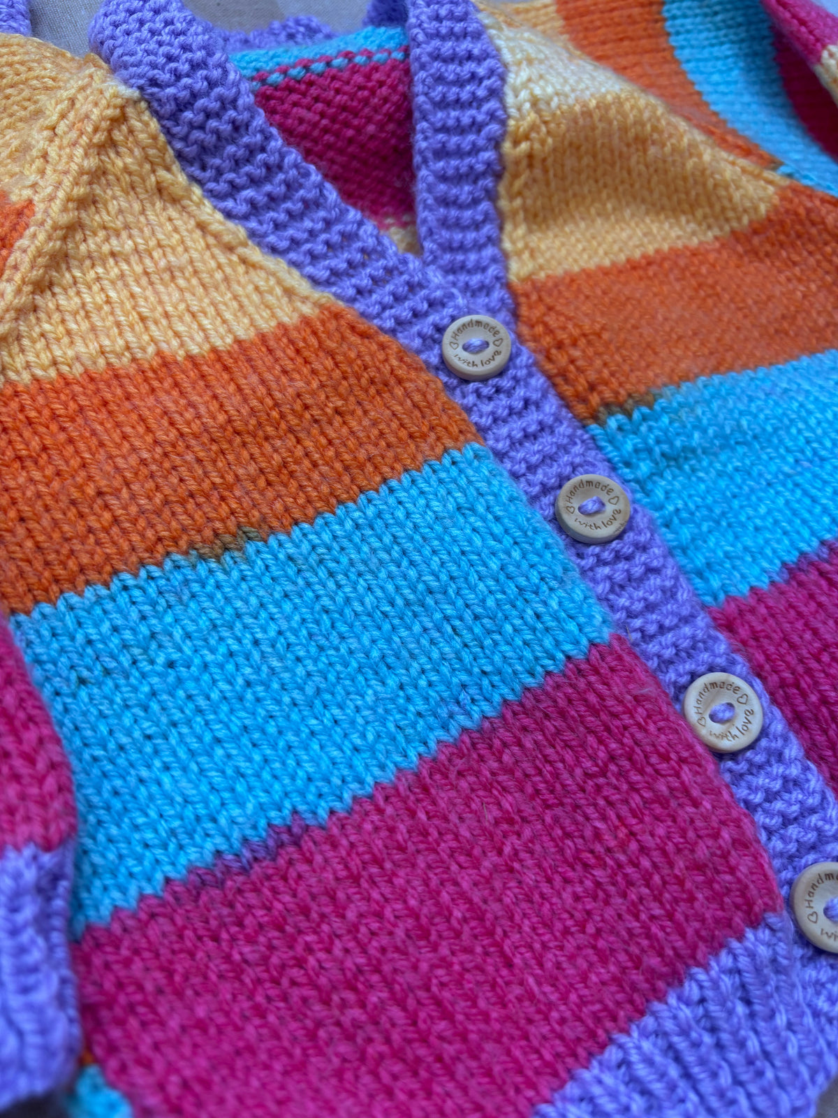 Matching Set, Size 3-9 Months, Name Cardigans.
