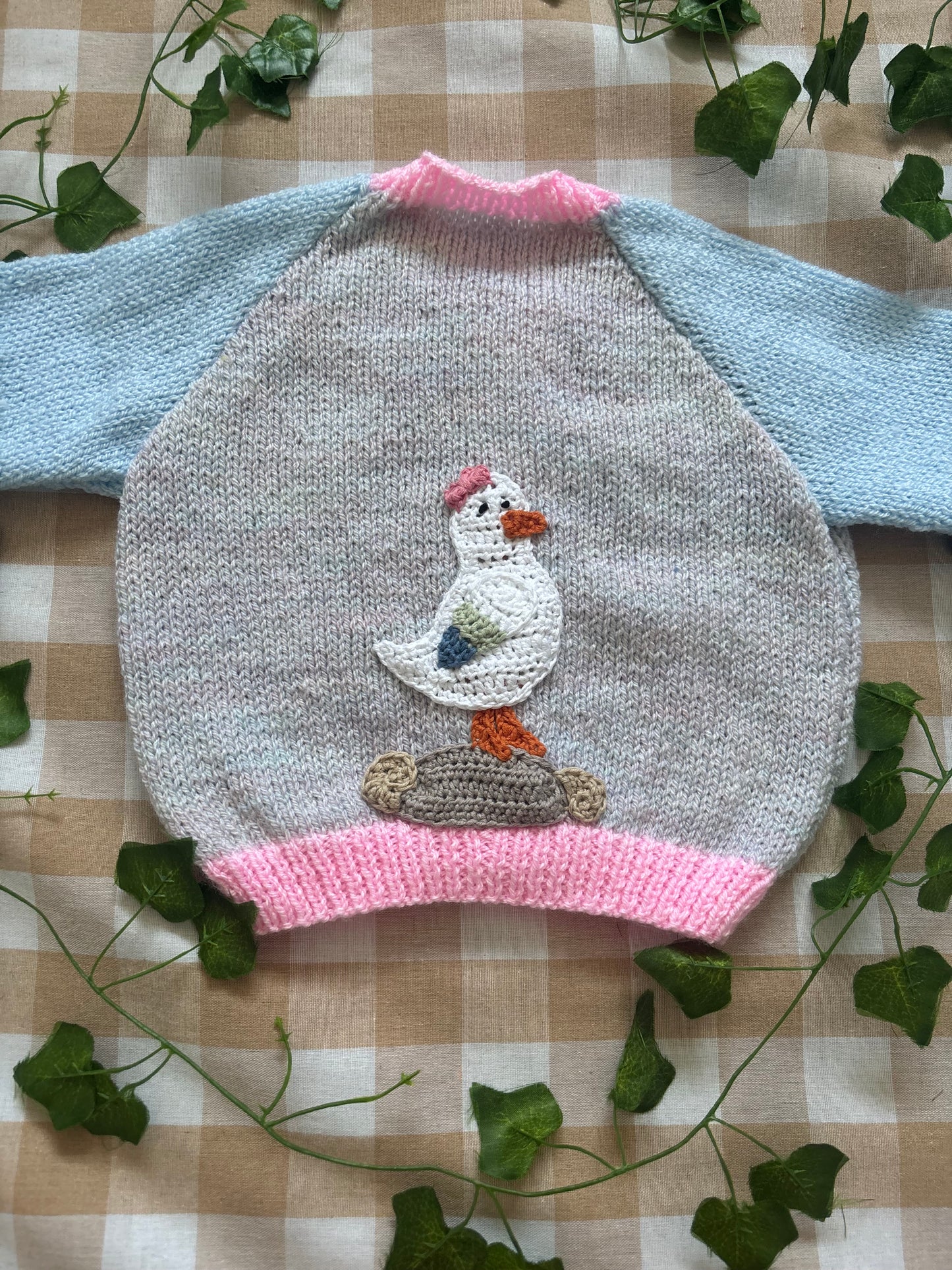 Size 6-9 Months, Seagull Pastel Cardi