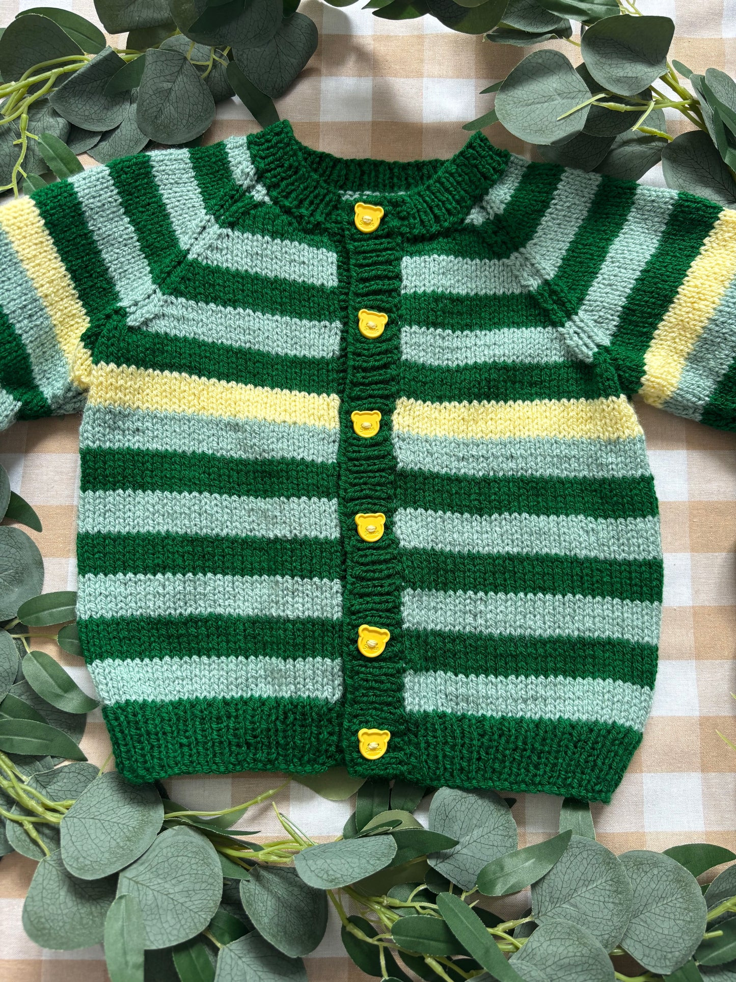 Personalise Me, Size 2-4 Years, Bear Name Cardi
