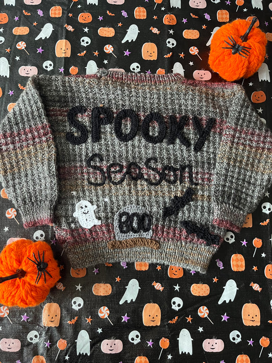 Size 2-3 Years, Spooky Season Jumper