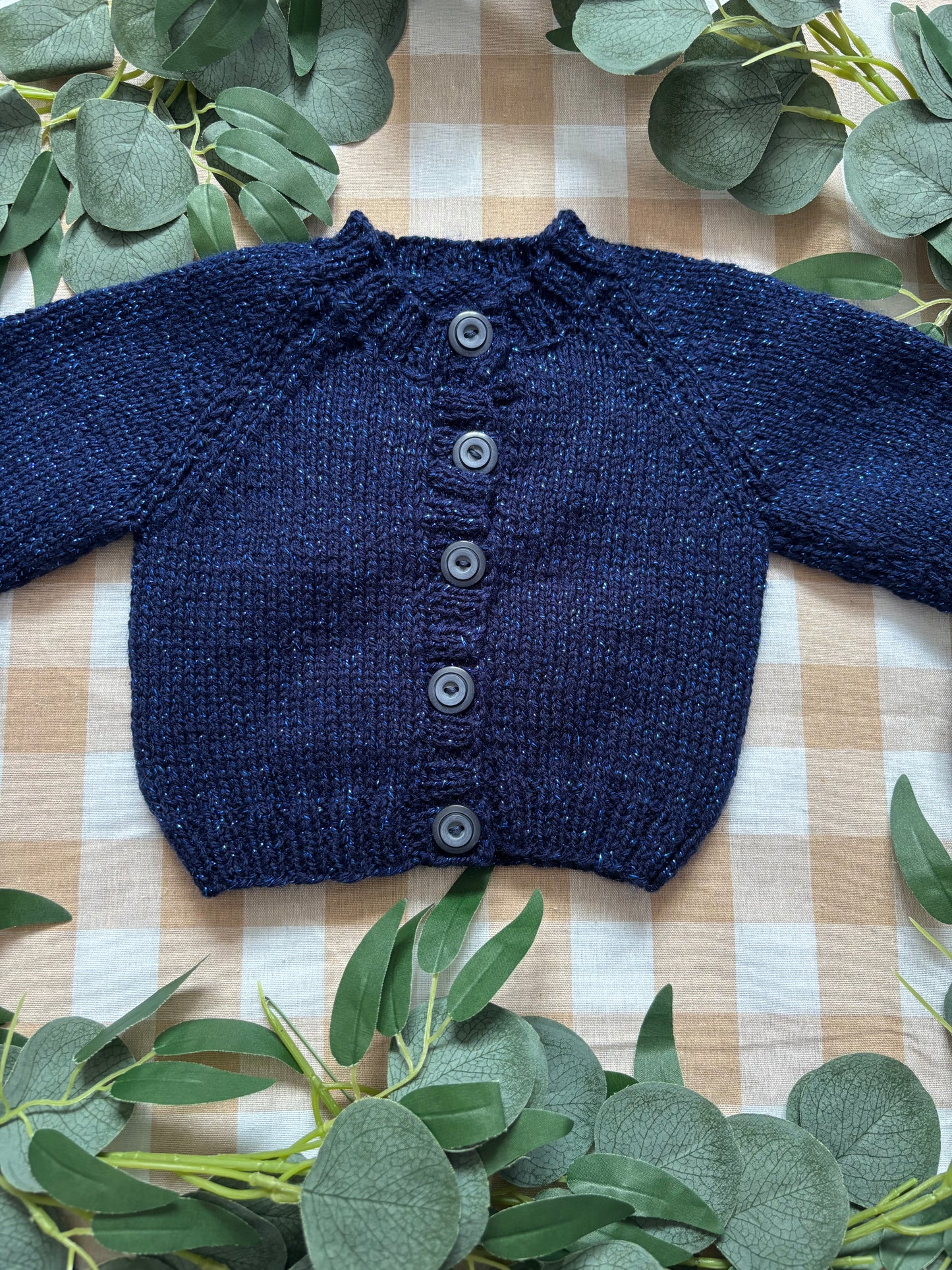 Size 3-6 Months, Cow Jumped Over the Moon, Sparkly Cardi