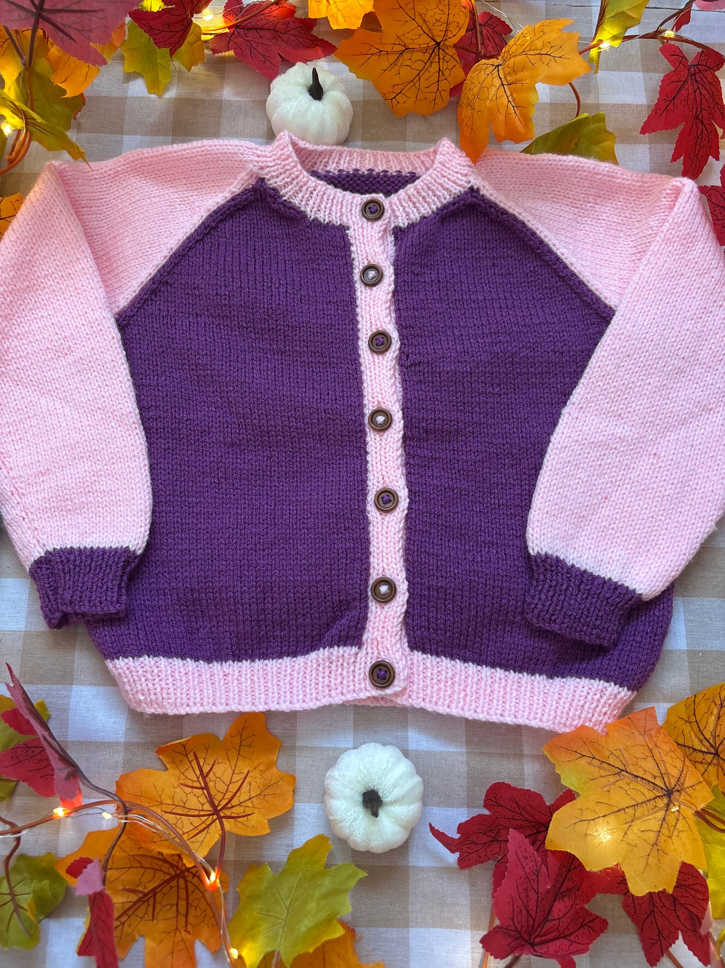 Size 4-5 Years, Pink Pumpkin Patch Cardi