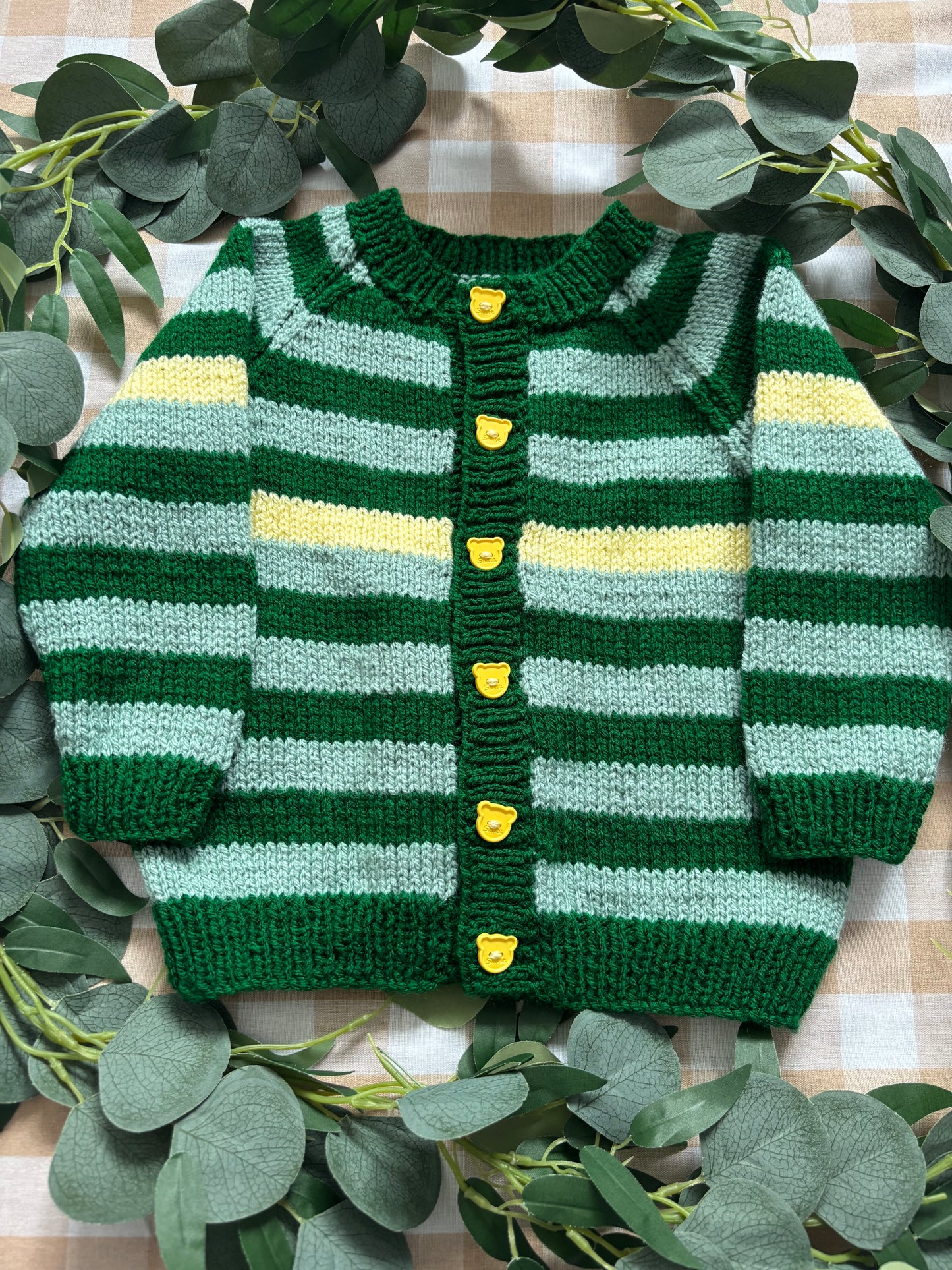 Personalise Me, Size 2-4 Years, Bear Name Cardi