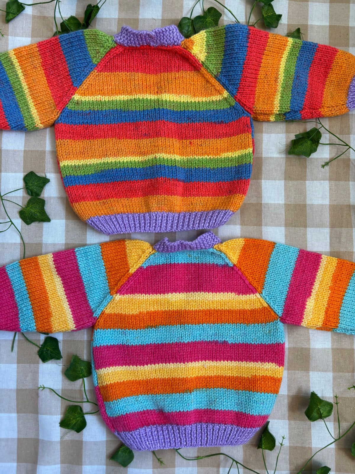 Matching Set, Size 3-9 Months, Name Cardigans.